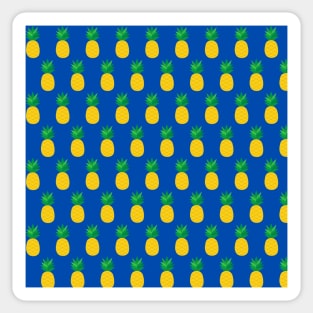 Blue Pineapple Sticker